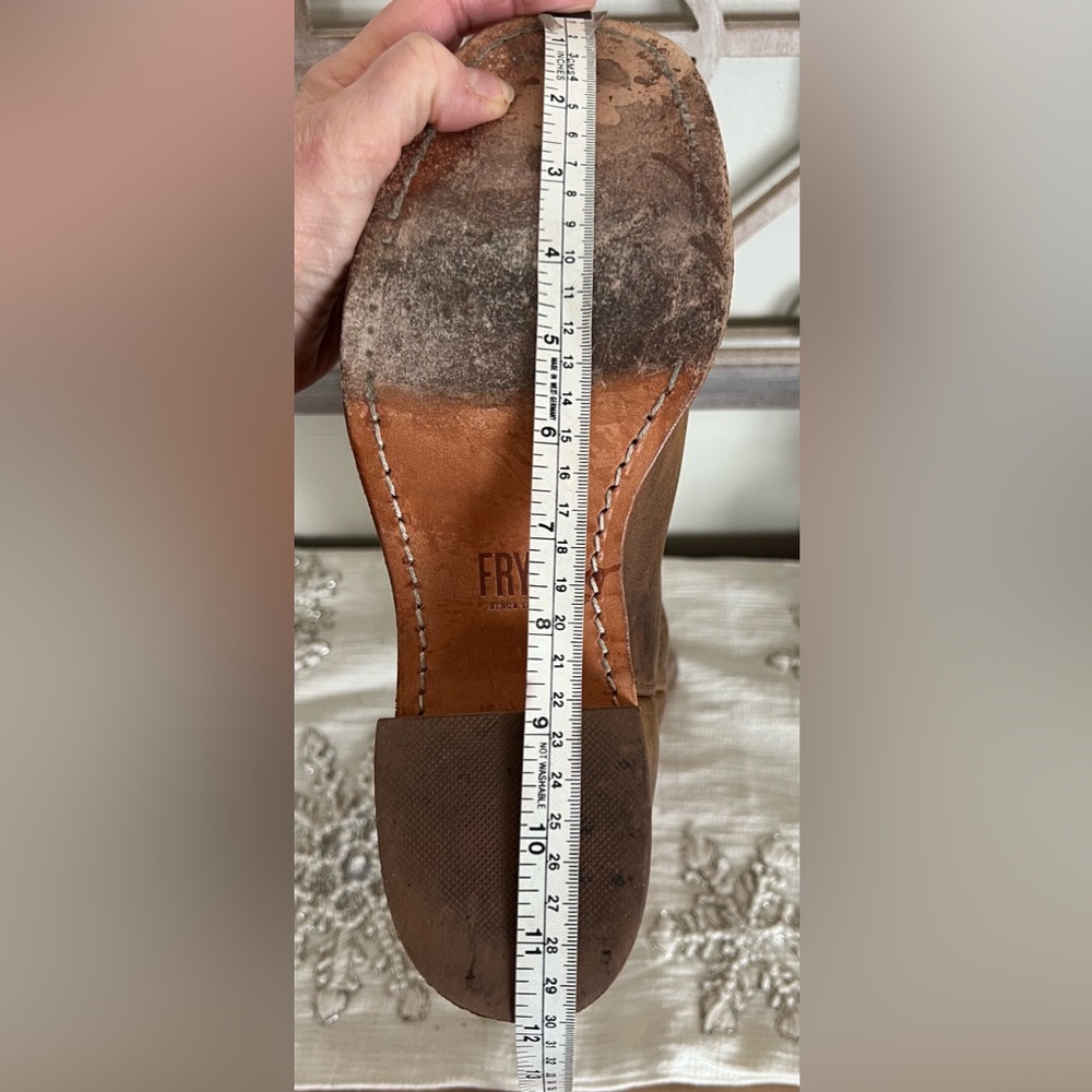 Frye Campus Women’s Brown Leather Knee-High Boots - Picture 10 of 11